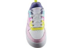 Skechers Laced | Washable<CourtHigh Crush 310191L Girls Sports Trainers