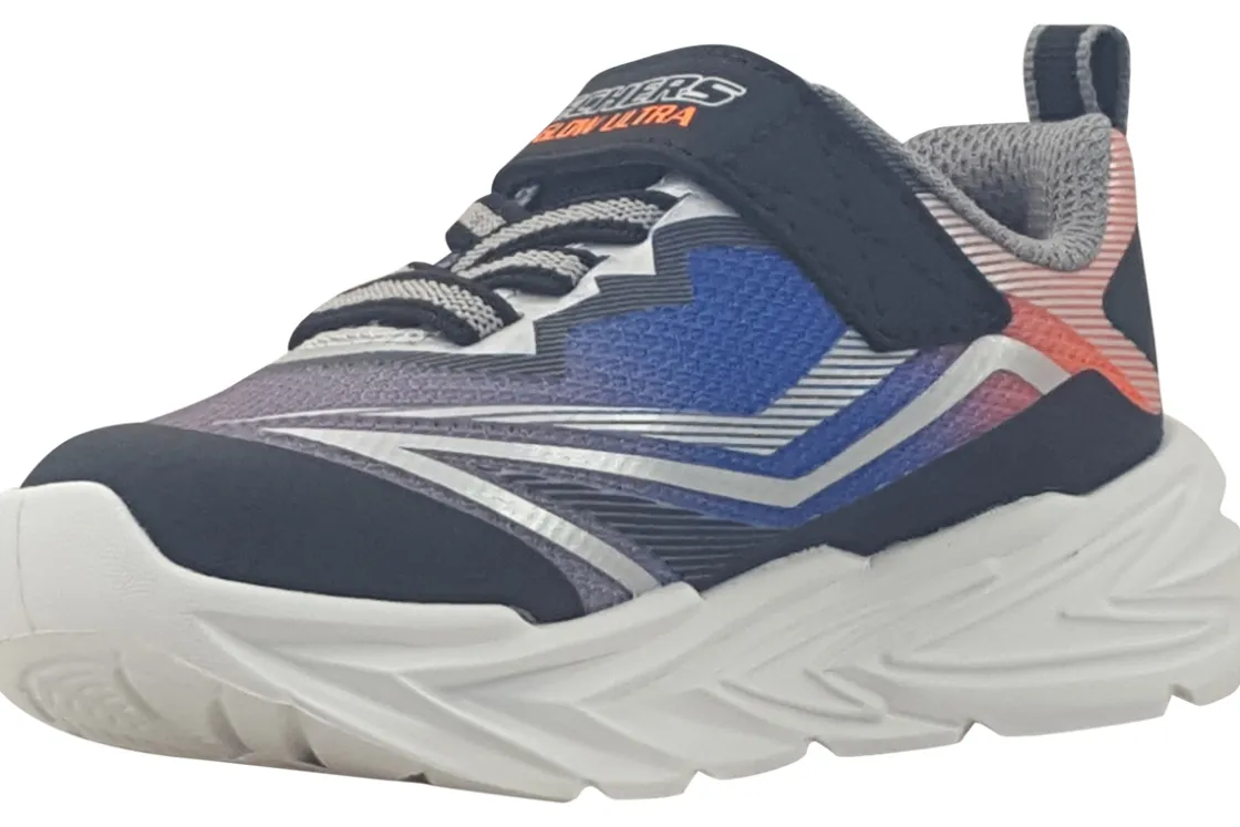 BOY Skechers Velcro | Lights<Flex Glow Ultra 400139N Boys Trainers