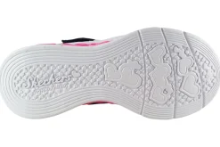 Skechers Velcro | Lights<FlutterHeart Lights 302317L Navy Girls Sports Trainers