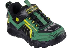 BOY Skechers Velcro | Lights<John Deere Adventure Track 407061L Boys Light-Up Trainers