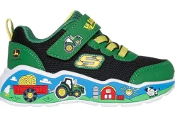 BOY Skechers Velcro | Washable<John Deere Barn Squad 407065N Infant Trainers