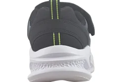 BOY Skechers Velcro | Lights<Krendox 401495L Boys Trainers Black Blue