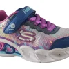 Skechers Velcro | Lights<Lets Shine 302313L Girls Sports Trainers