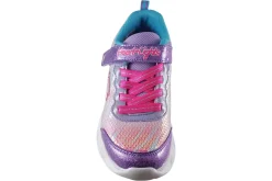 Skechers Velcro | Lights<Lets Shine 302313L Girls Sports Trainers