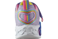 Skechers Velcro | Lights<Love Prism 303751L Girls Sports Trainers