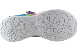 Skechers Velcro | Lights<Love Prism 303751L Girls Sports Trainers