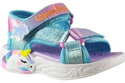 Skechers Velcro | Girls Sandals<Majestic Bliss SDL 302682N Purple Girls Sandals