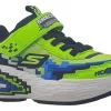 BOY Skechers Velcro | Washable<Mega Craft 4K 402160L Boys Trainers