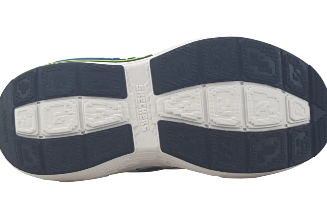 BOY Skechers Velcro | Washable<Mega Craft 4K 402160L Boys Trainers