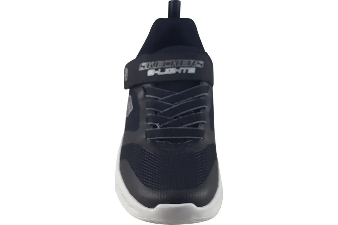 BOY Skechers Velcro | Boys Trainers<Meteor Lights 401675L Boys Sports Trainers