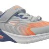 BOY Skechers Velcro | Boys Trainers<Microspec Max Advance Vortivox 403938L Boys Sports Trainers