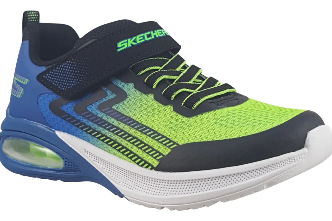 BOY Skechers Velcro | Boys Trainers<Microspec Max Adv 403934L Boys Sports Trainers