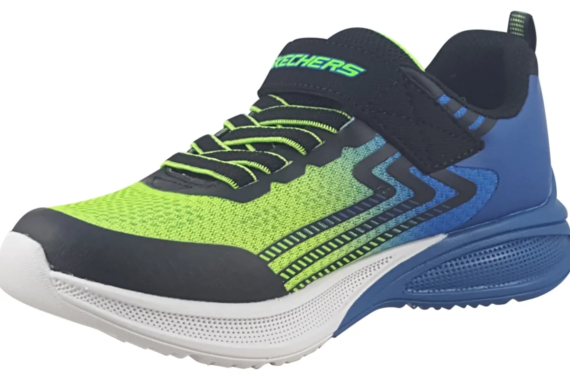 BOY Skechers Velcro | Boys Trainers<Microspec Max Adv 403934L Boys Sports Trainers
