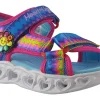 Skechers Velcro | Lights<Miss Vibrant SDL 302675L Girls Sandals