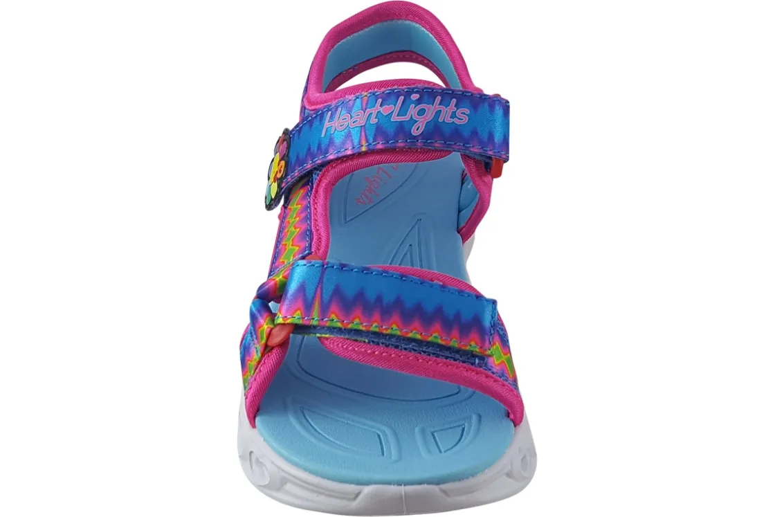 Skechers Velcro | Lights<Miss Vibrant SDL 302675L Girls Sandals