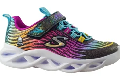 Skechers Velcro | Lights<Mystical Bliss 302321L Girls Sports Trainers