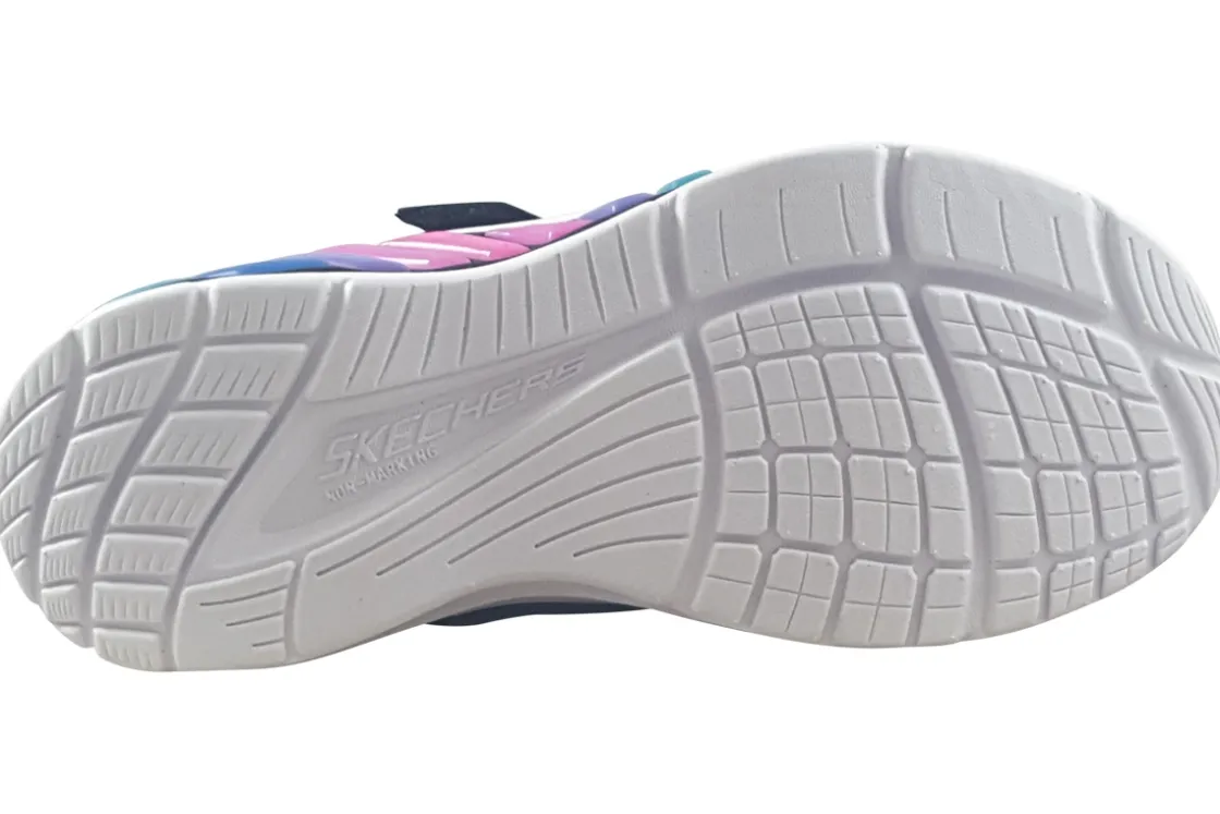 Skechers Velcro | Lights<Rainbow Cruisers 303721L Girls Sports Trainers