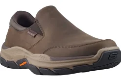 Skechers Mens Shoes<Respected 204480 Mens Leather Slip-on Shoes