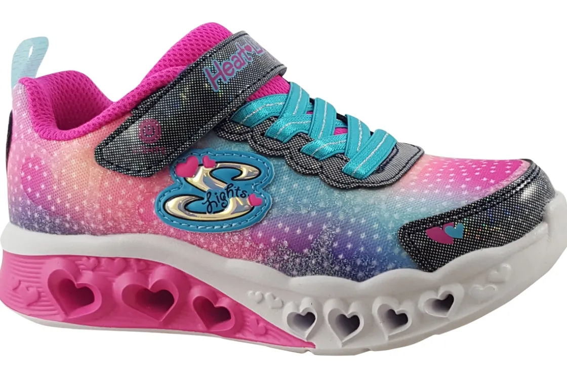 Skechers Velcro | Lights<Simply Love 302315L Girls Sports Trainers