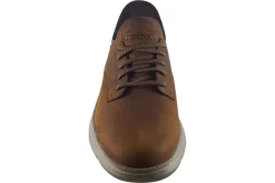 Skechers Plain Toe | Mens Shoes<Slip-Ins Garza 205046 Tan Mens Leather Fashion Trainers