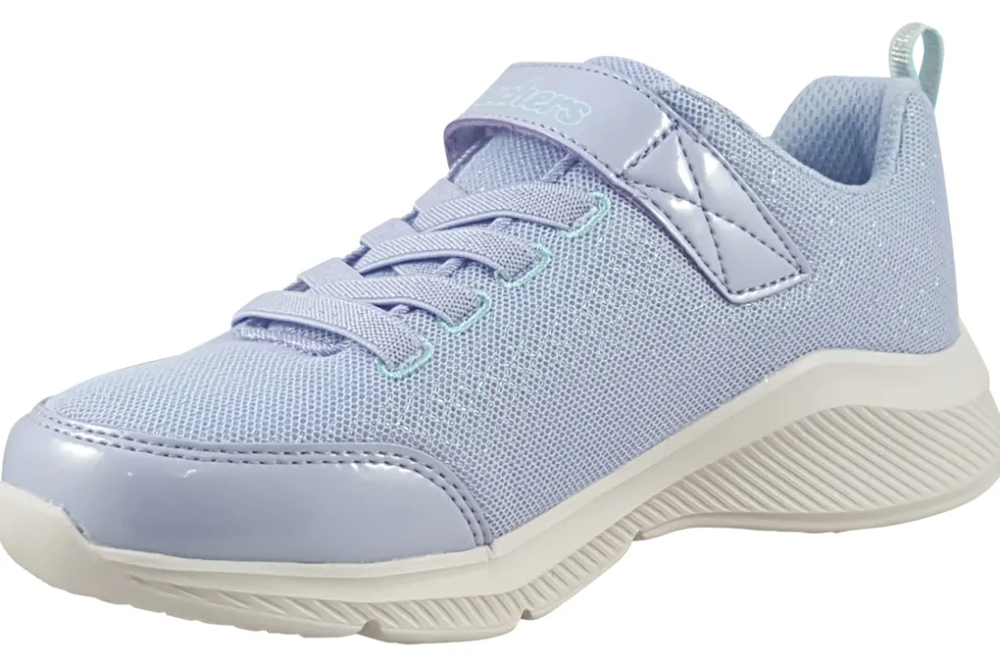 Skechers Girls Trainers | Velcro<Sole Swifters 303563L Girls Trainers