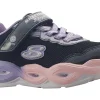 Skechers Velcro | Lights<Twisty Glow 303717L Girls Trainers