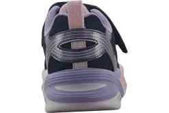 Skechers Velcro | Lights<Twisty Glow 303717L Girls Trainers