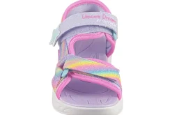 Skechers Velcro | Lights<Unicorn Dream 303107N Girls Light Up Sandals