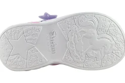 Skechers Velcro | Lights<Unicorn Dream 303107N Girls Light Up Sandals
