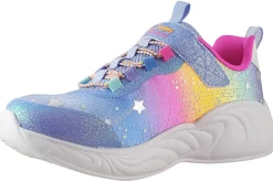 Skechers Velcro | Lights<Unicorn Dreams 302311L Girls Sports Trainers