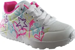 Skechers Laced | Washable<Uno Lite-My Drip 310391L Girls Sports Trainers