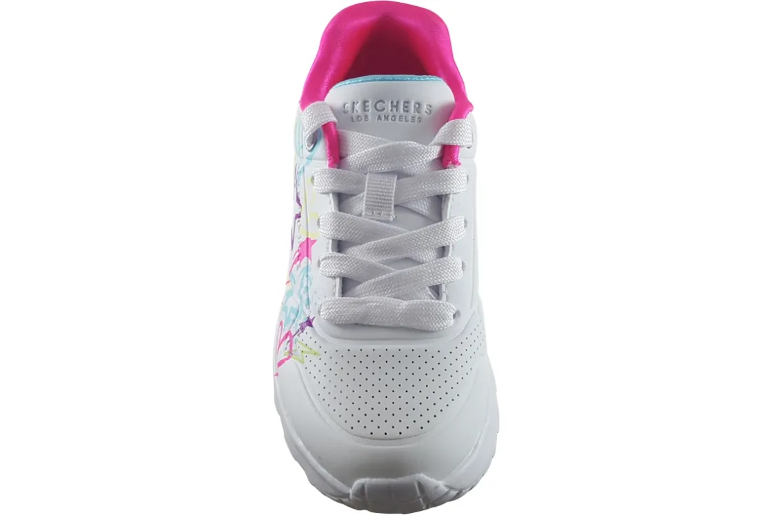 Skechers Laced | Washable<Uno Lite-My Drip 310391L Girls Sports Trainers