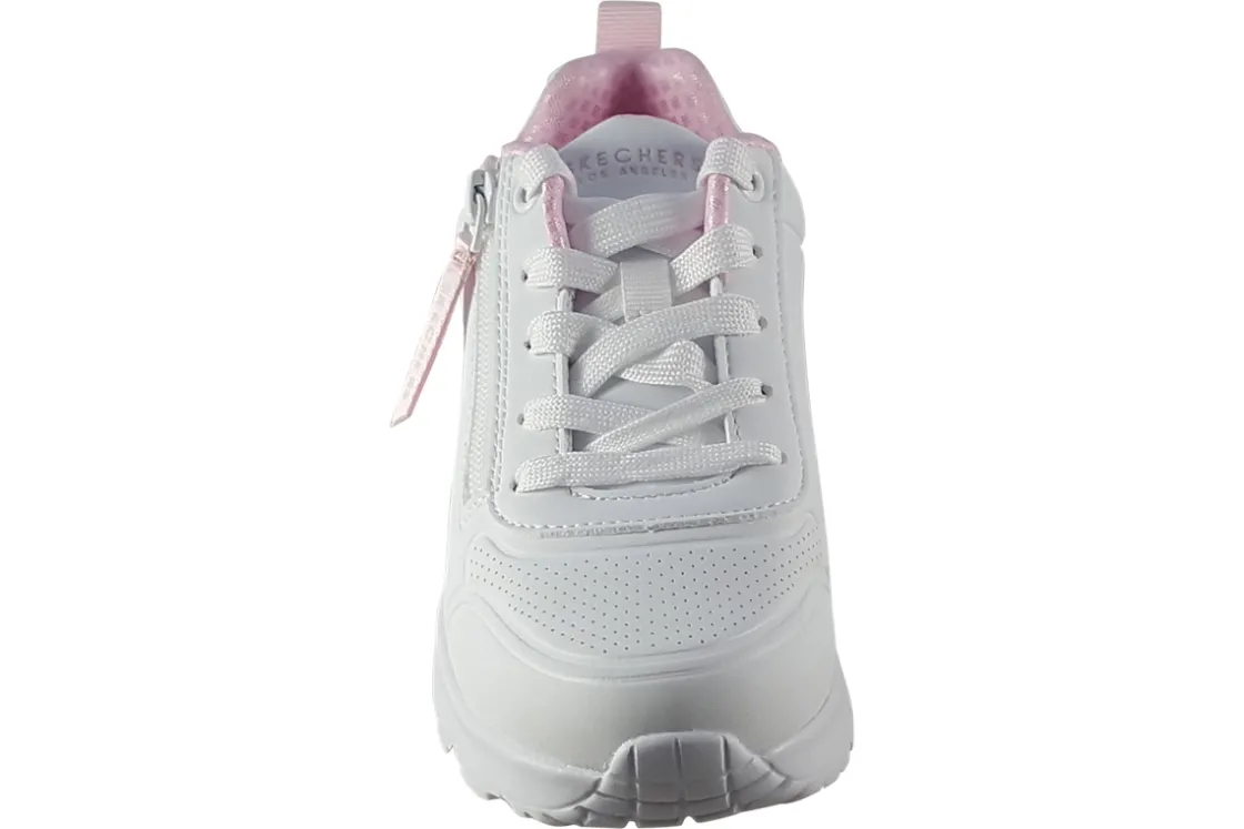 Skechers Laced | Girls Trainers<UnoLite-Easy Zip 310387L Girls Sports Trainers