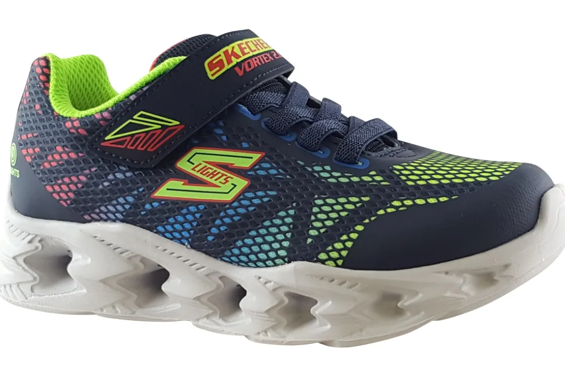 BOY Skechers Velcro | Lights<Vortex 2.0 400602L Boys Trainers