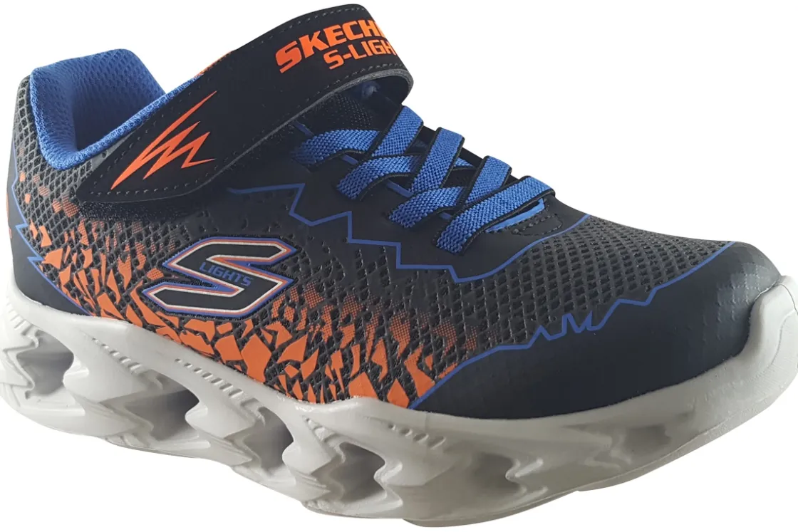 BOY Skechers Velcro | Lights<Zorento Vortex 2.0 400603L Boys Trainers