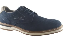 S.Oliver Plain Toe | Mens Shoes<Dave 13200-42 Mens Suede Fashion Trainers