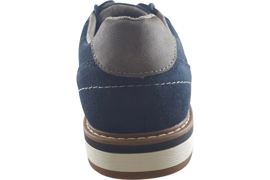 S.Oliver Plain Toe | Mens Shoes<Dave 13200-42 Mens Suede Fashion Trainers