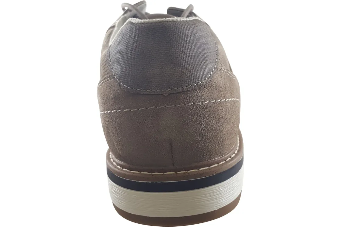 S.Oliver Plain Toe | Mens Shoes<Dave 13200-42 Mens Suede Fashion Trainers