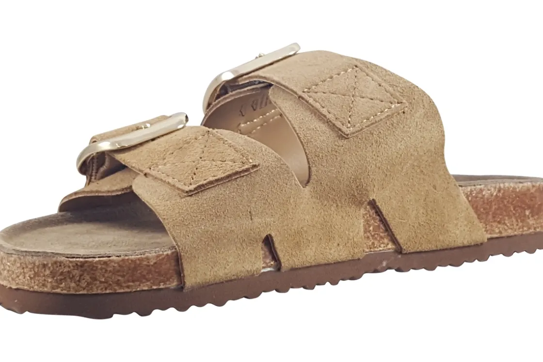 Women S.Oliver Womens Sandals<Lirk 27101-44 Womens Nubuck Sandals Peach