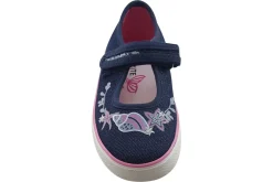 Start-rite Velcro | Girls Shoes<Beach Comb 6195-9 Navy Glitter (F Fit) Girls Shoes