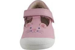 Start-rite Velcro | Girls First Shoes<Buddy 0794-6 Pink Girls Leather First Shoes