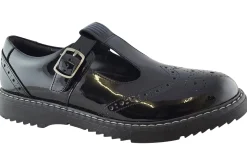 Start-rite Junior Girls | Senior Girls<Imagine 3510 Black Girls Leather Patent School Shoes