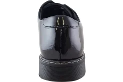 Start-rite Junior Girls | Senior Girls<Impact 3518 Black Girls Leather Patent School Shoes