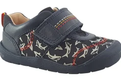 BOY Start-rite Velcro | Podiatrist Approved<Jaws 0782 Boys Nubuck First Shoes