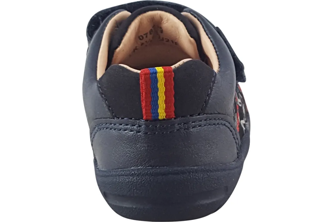 BOY Start-rite Velcro | Podiatrist Approved<Jaws 0782 Boys Nubuck First Shoes