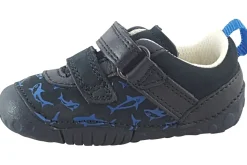 BOY Start-rite Velcro | Podiatrist Approved<Little Fin 0777 (G Fit) Boys Nubuck First Shoes