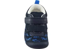BOY Start-rite Velcro | Podiatrist Approved<Little Fin 0777 (G Fit) Boys Nubuck First Shoes