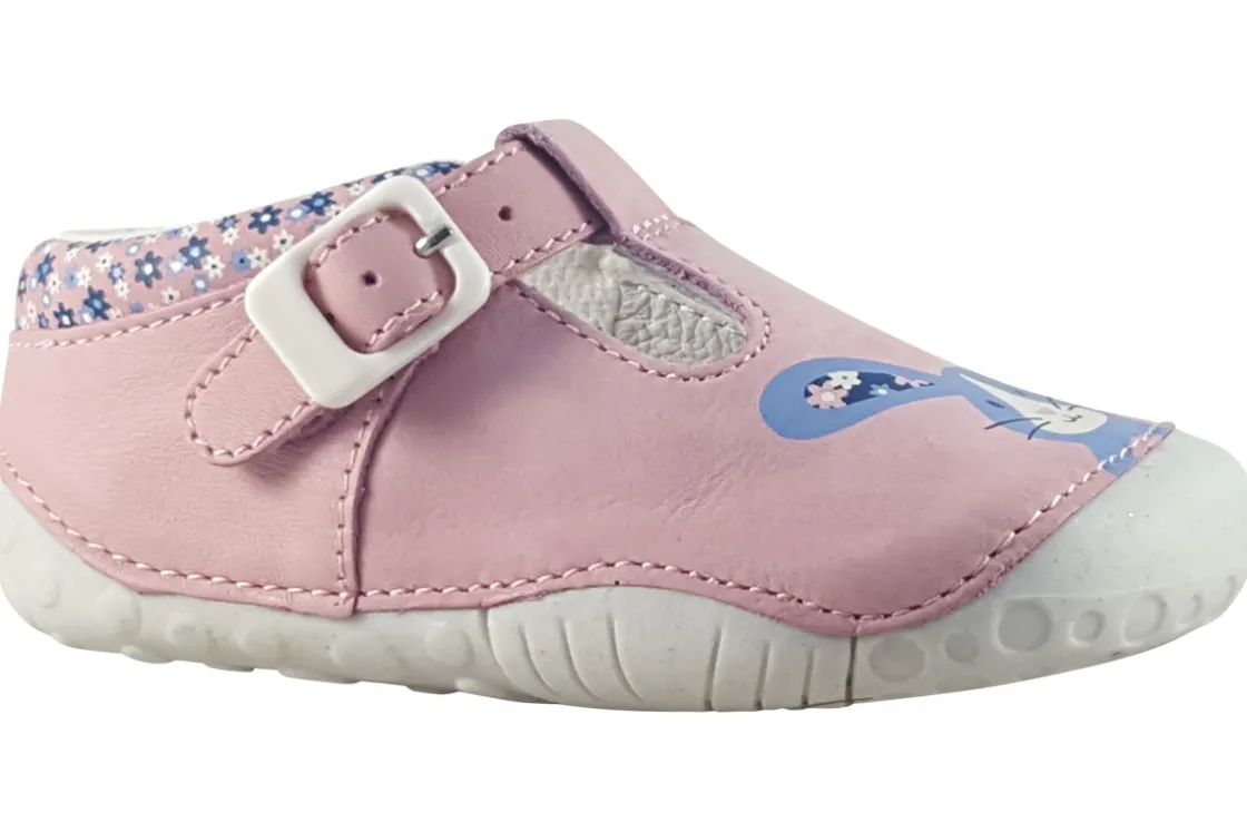 Start-rite Buckle | Girls First Shoes<Little Paws 0825-6 Girls Leather First Shoes