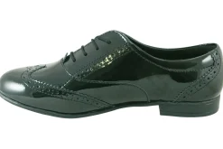 Start-rite Junior Girls | Senior Girls<Matilda 7332 Black Girls Leather School Shoes