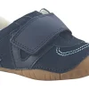 BOY Start-rite Velcro | Podiatrist Approved<Shuffle 0786 Boys Nubuck First Shoes